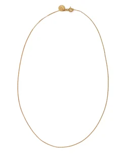 Blue Billie Plain Chain Necklace Gold