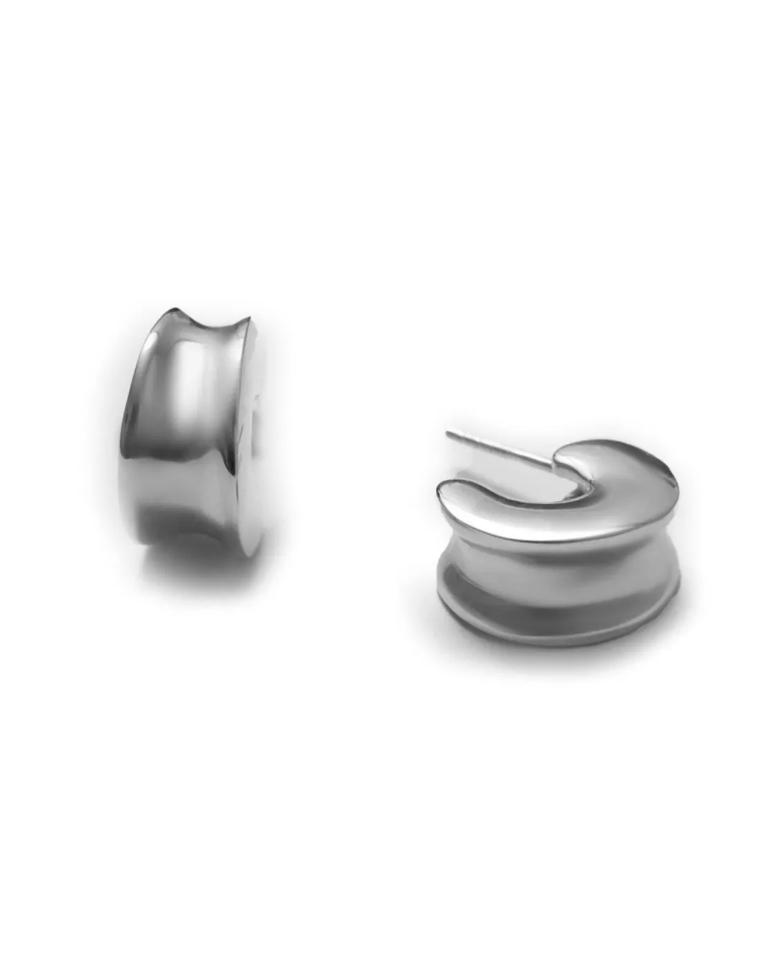Blue Billie Rail Hoops Silver