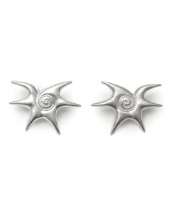 Blue Billie Solar Earrings Silver