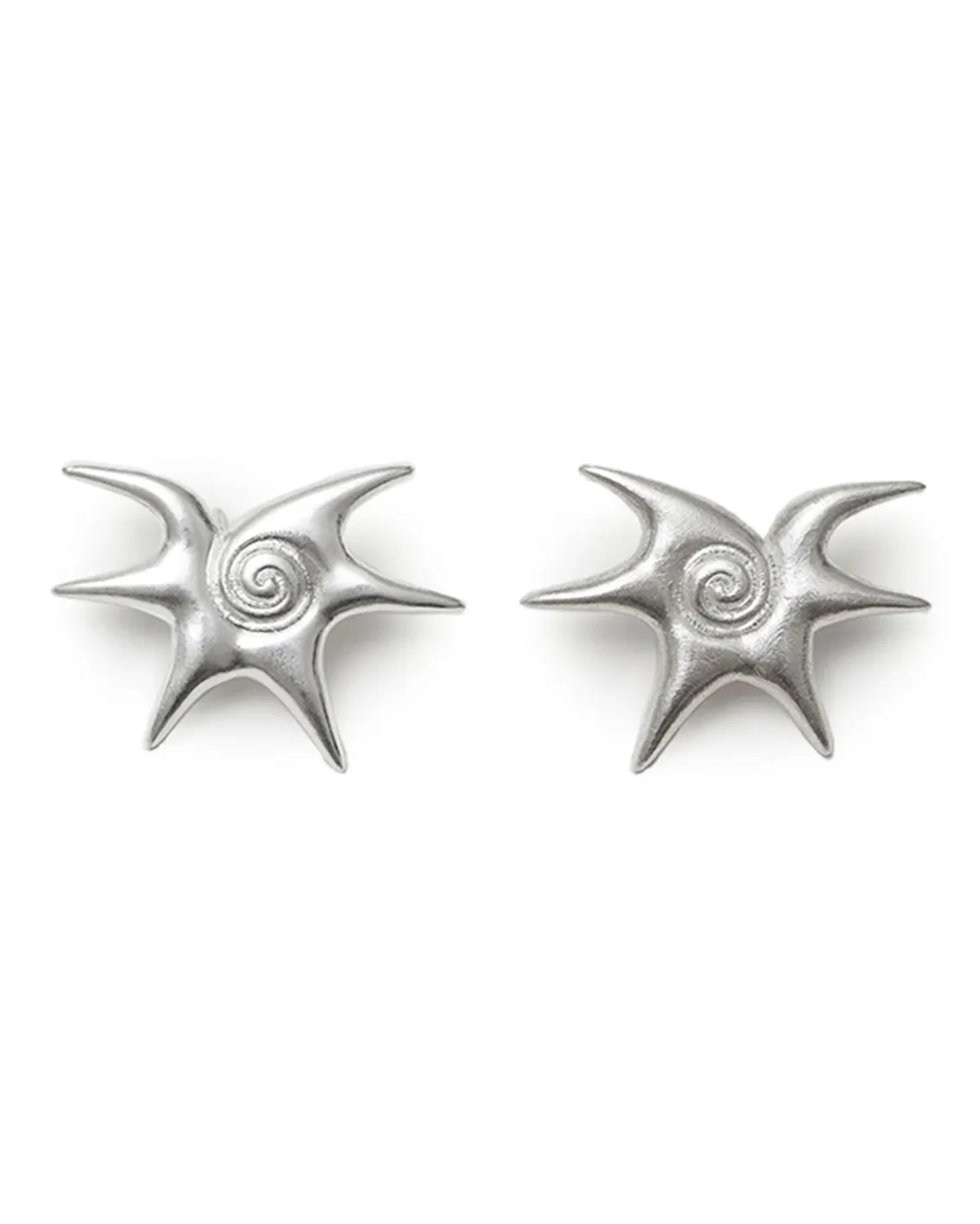 Blue Billie Solar Earrings Silver