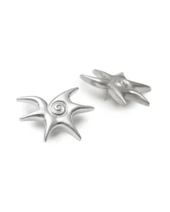 Blue Billie Solar Earrings Silver