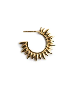 Blue Billie Sun Hoop Gold