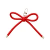 Bow Bag Charm Red