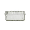 Butter Container Glass Clear