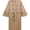 By Malene Birger Alaya Trench Coat Fosil