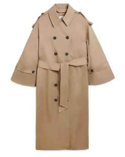 By Malene Birger Alaya Trench Coat Fosil