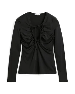 By Malene Birger Derja Top Black