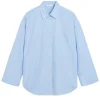 By Malene Birger Derris Shirt Blue Iris Stripe