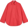 By Malene Birger Derris Shirt Pompeian Red