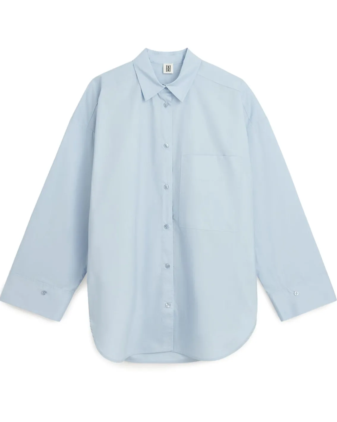 By Malene Birger Derris Shirt Periwinkle Blue