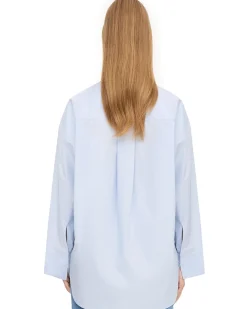 By Malene Birger Derris Shirt Periwinkle Blue
