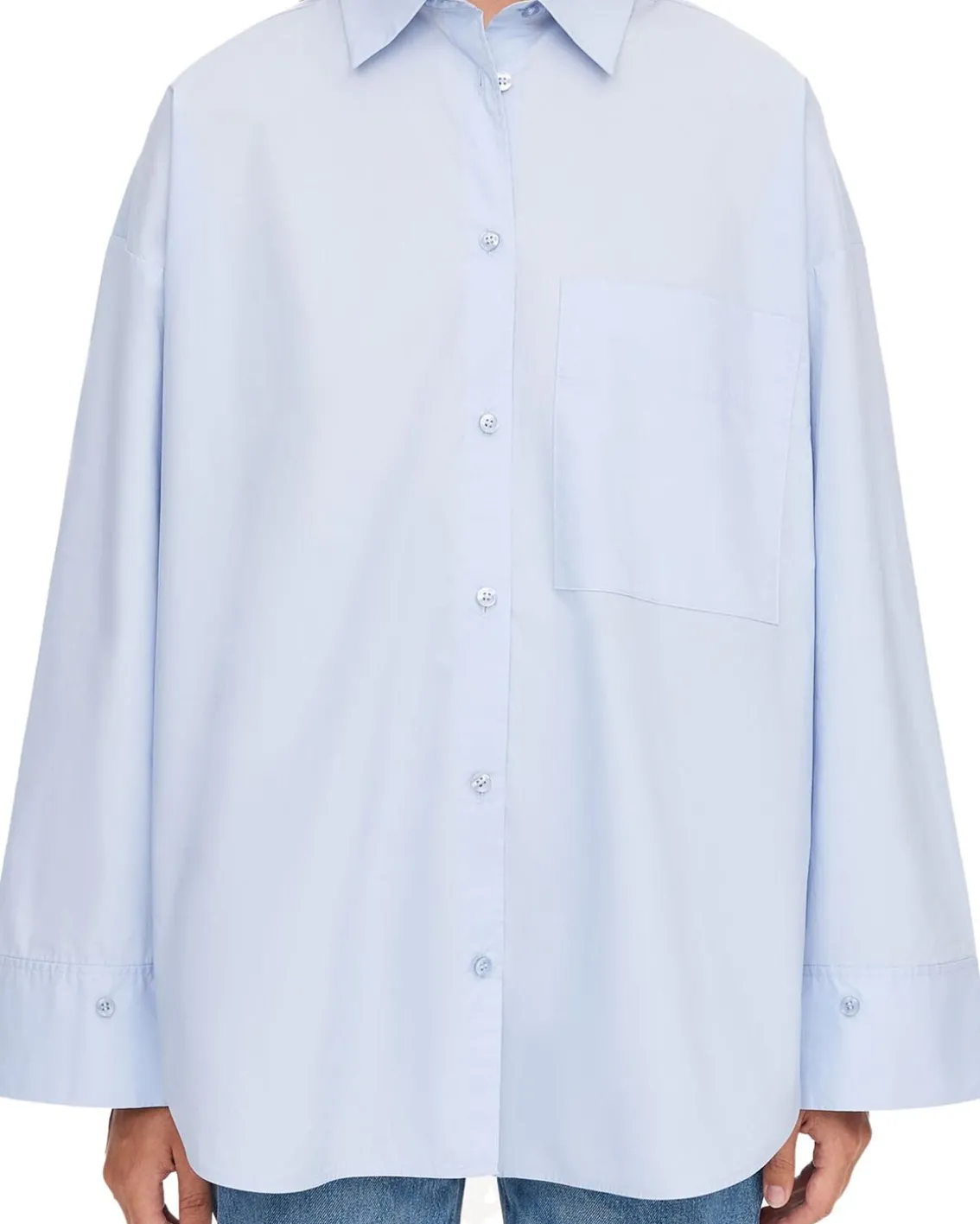 By Malene Birger Derris Shirt Periwinkle Blue