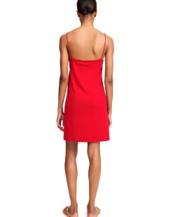 By Malene Birger Edello Mini Dress Pompeian Red