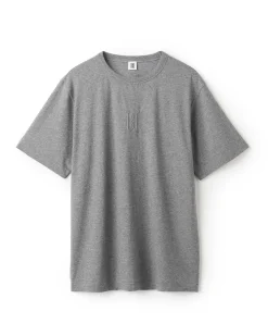 By Malene Birger Fayeh T-Shirt Grey Melange