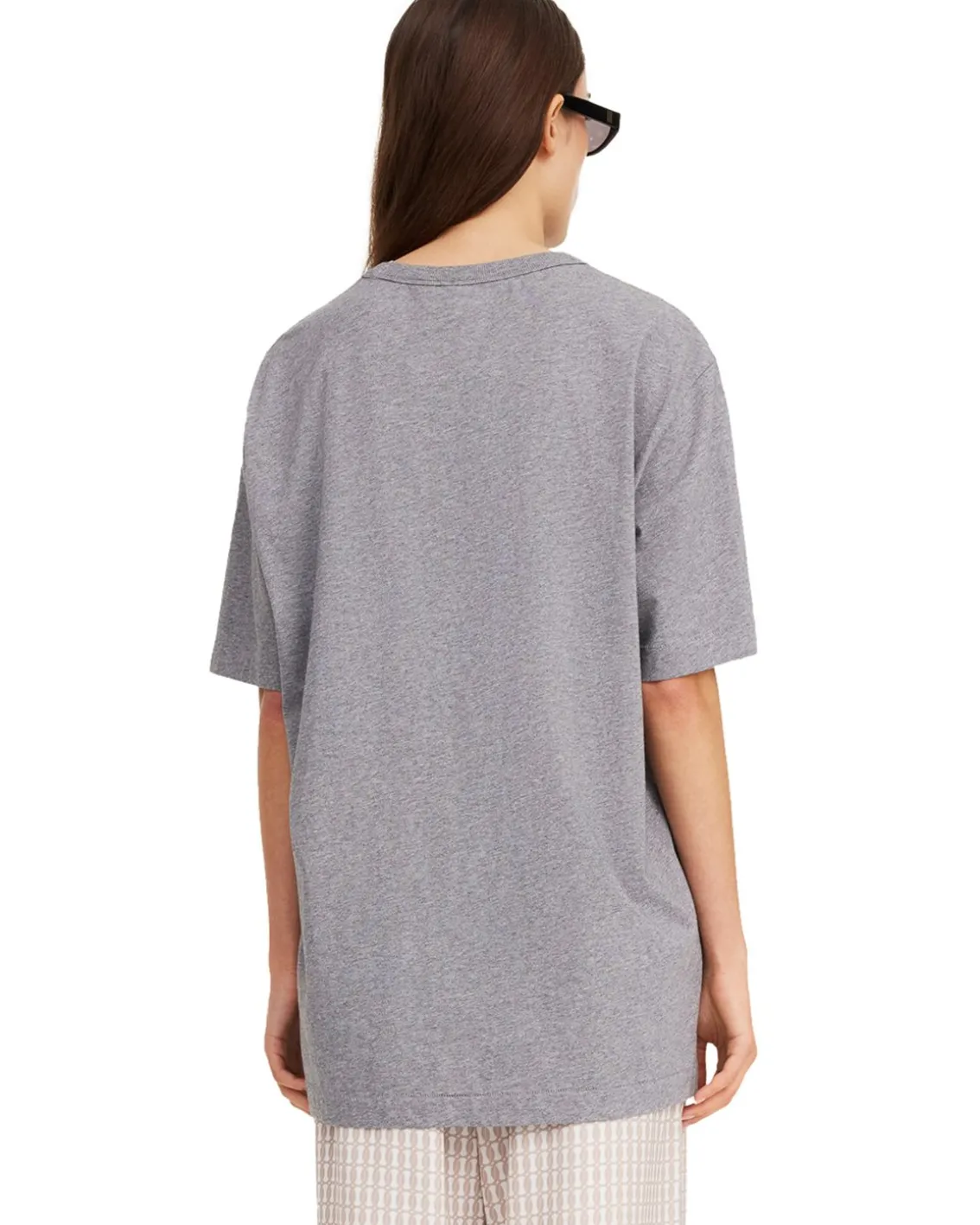 By Malene Birger Fayeh T-Shirt Grey Melange