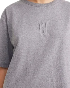 By Malene Birger Fayeh T-Shirt Grey Melange