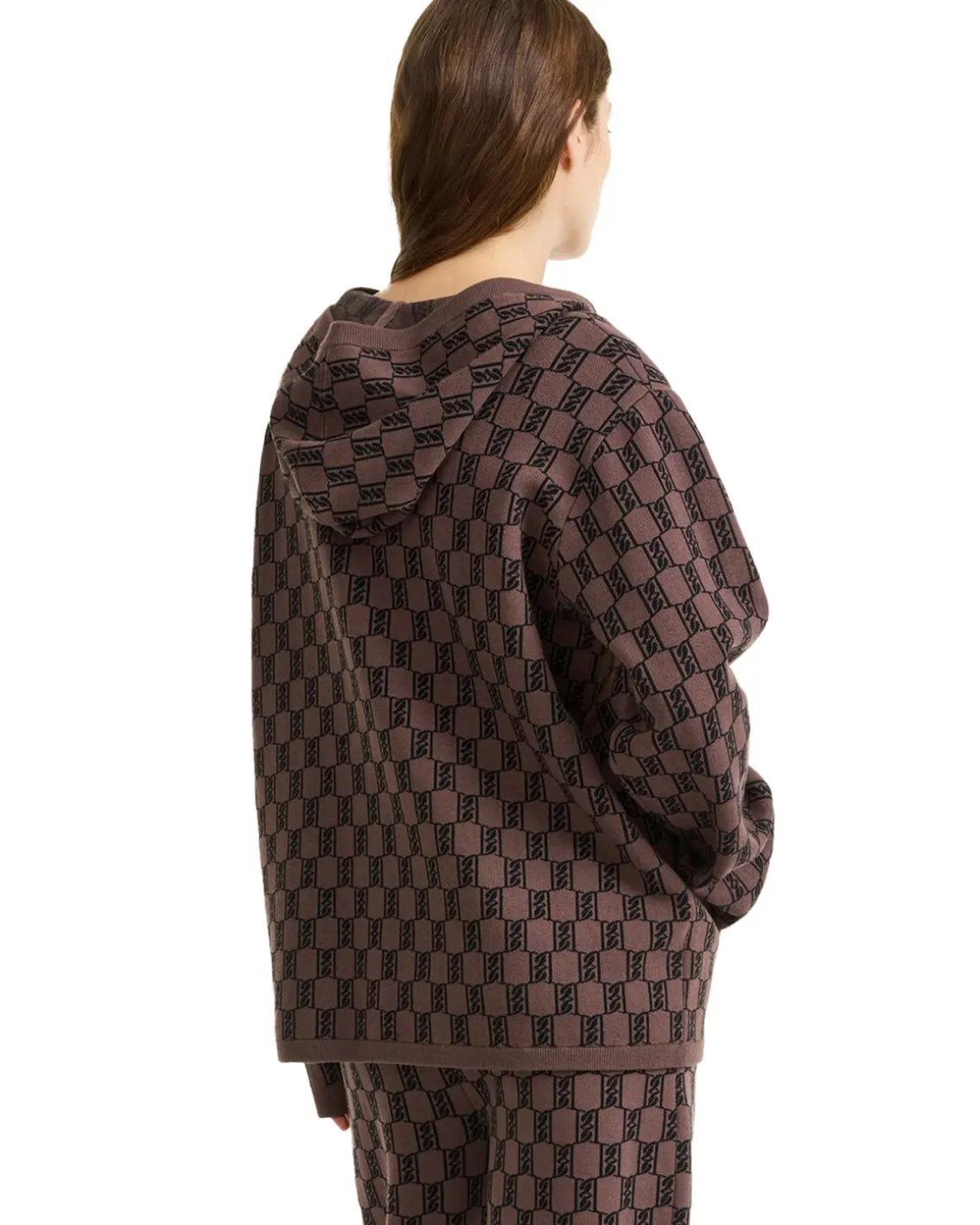 By Malene Birger Felipa Hoodie Dark Mahogany