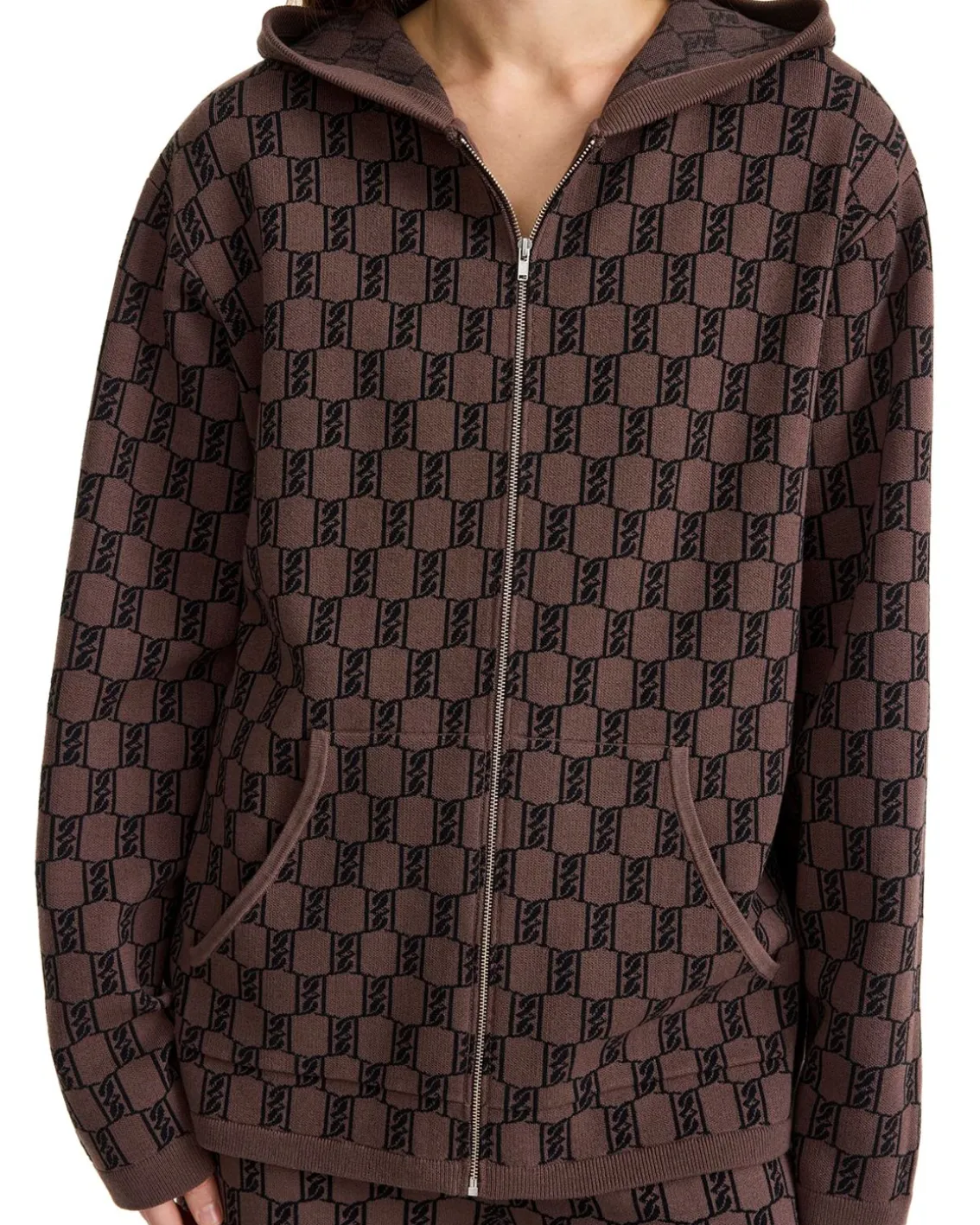 By Malene Birger Felipa Hoodie Dark Mahogany