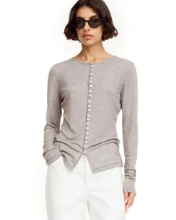 By Malene Birger Janes Long Sleeve Top Fosil