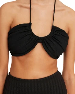 By Malene Birger Seabay Bikini Top Black