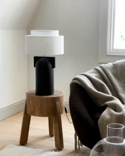 Calixter Figoll Table Lamp Black/White