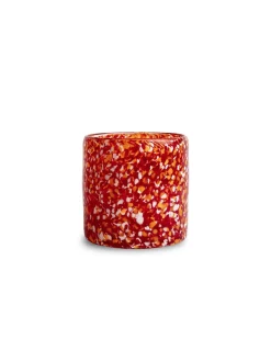 Calore Candle Holder Red/Orange