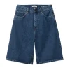 Carhartt WIP Brandon Shorts W Blue Stone Washed