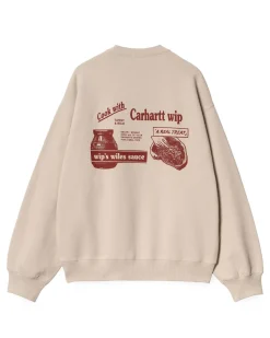 Carhartt WIP Catalogue Sweat Fleur De Sel/Desire