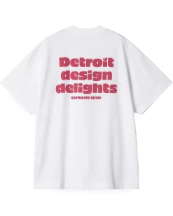 Carhartt WIP Day Off T-Shirt W White/Disco