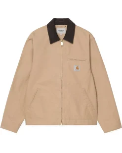 Carhartt WIP Detroit Jacket Dusty H Brown/Tobacco Rinsed