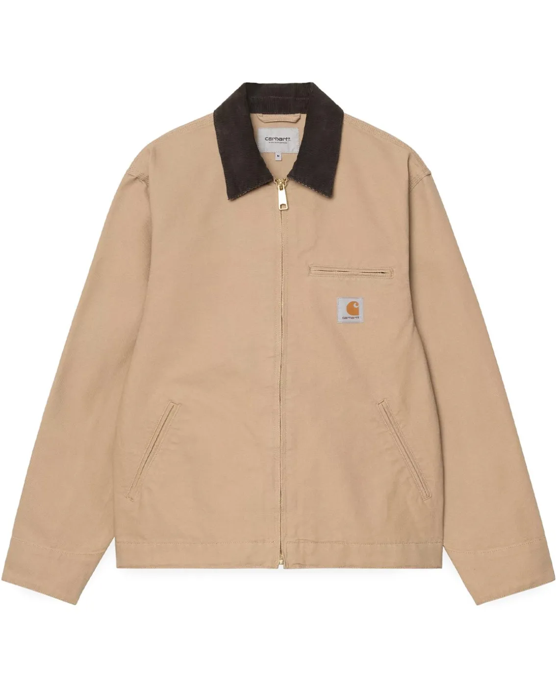 Carhartt WIP Detroit Jacket Dusty H Brown/Tobacco Rinsed