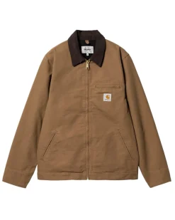 Carhartt WIP Detroit Jacket Hamilton Brown/Tobacco Rinsed