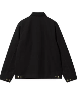 Carhartt WIP Detroit Jacket Black/Black Rinsed