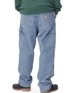 Carhartt WIP Double Knee Pant Blue Stone Bleached