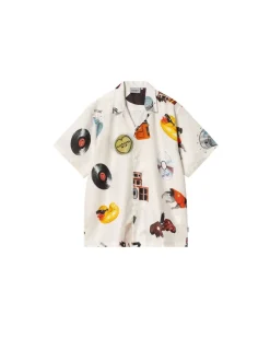Carhartt WIP Jacob Rochester Shirt Print/Wax