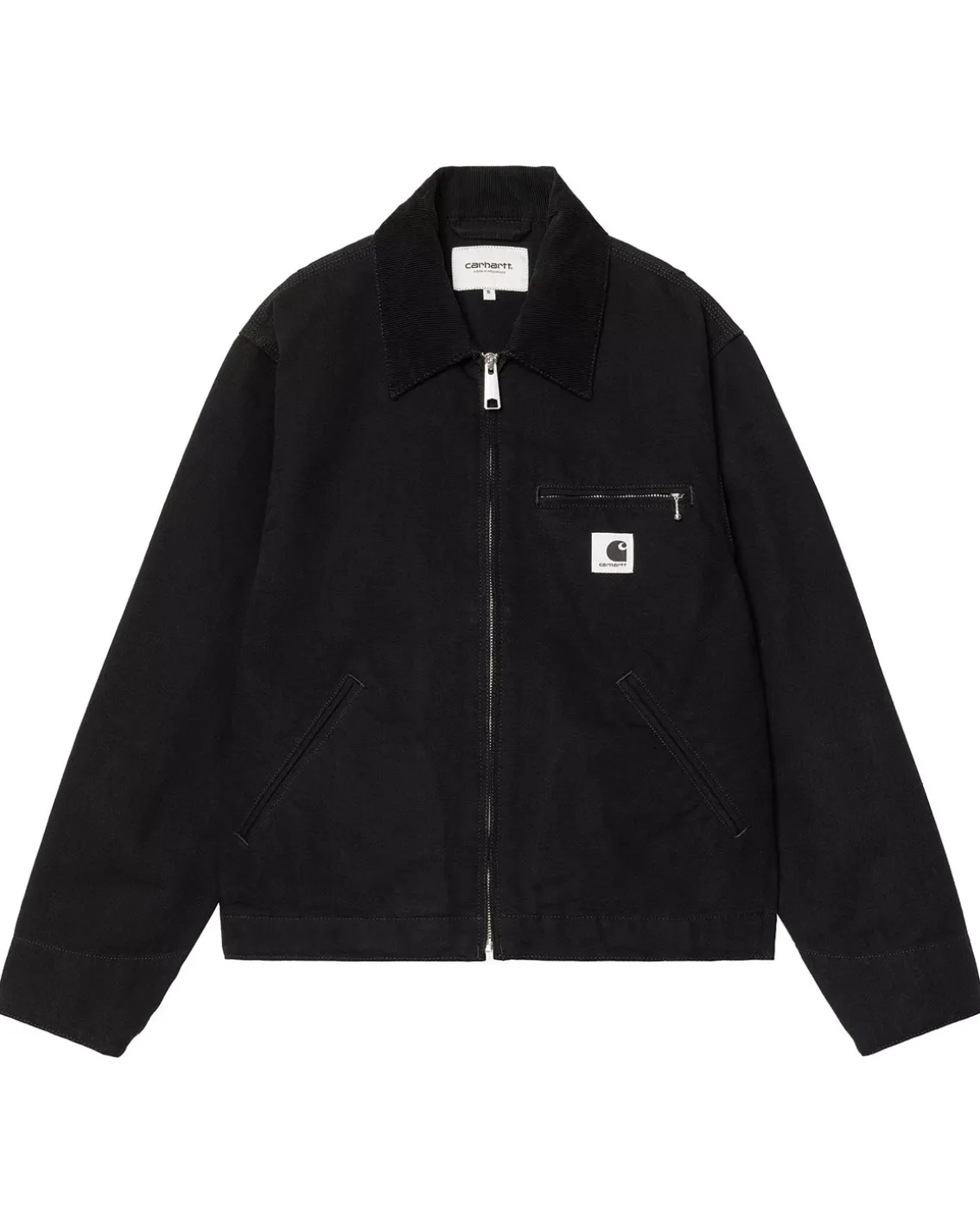Carhartt WIP Og Detroit Jacket W Black/Black Rinsed