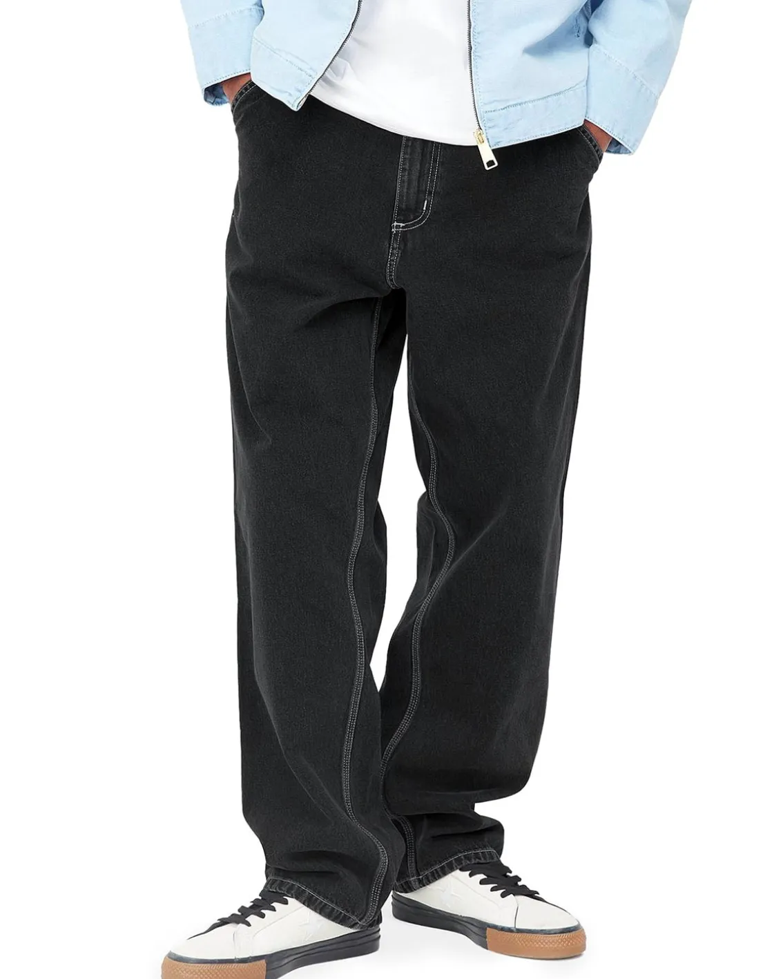 Carhartt WIP Simple Pant Denim Black Heavy Stone Wash