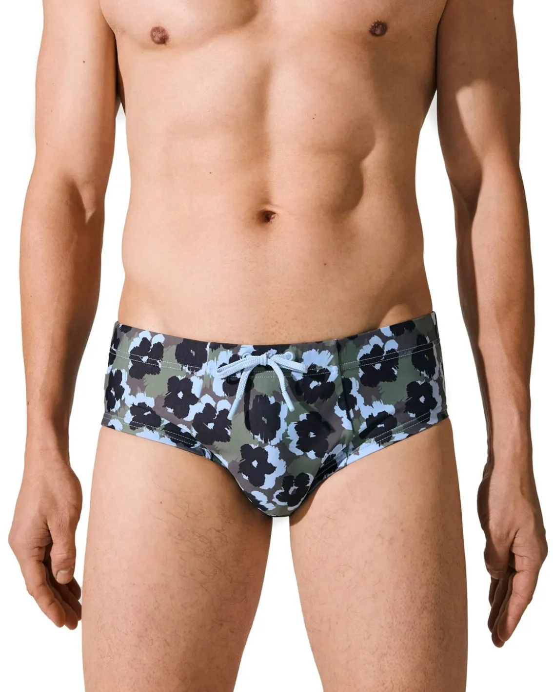 CDLP Swim Brief Botanical Slate