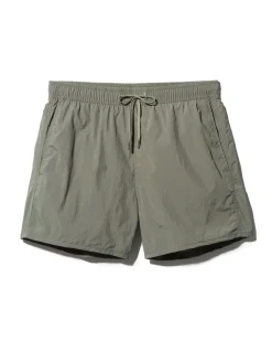 CDLP Swim Trunks Satin Twill Steel