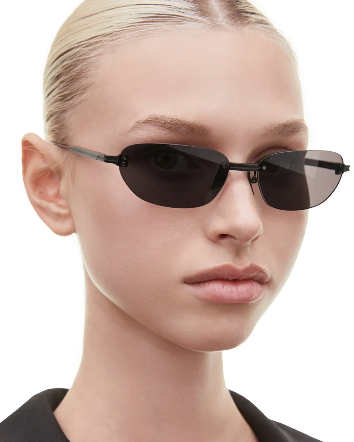 CHIMI Rimless Oval Black