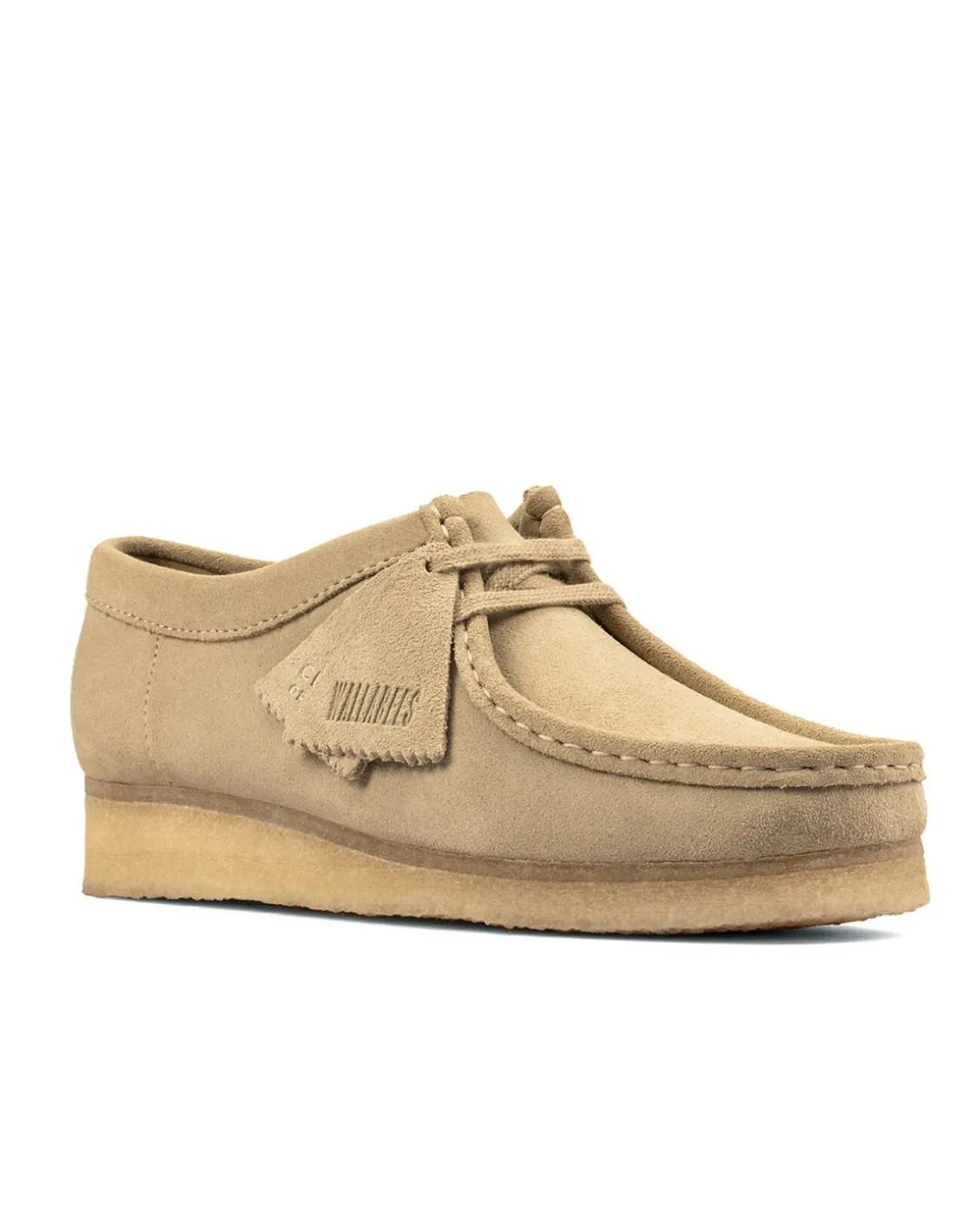 Clarks Wallabee. D Maple Suede