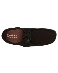 Clarks Wallabee G Black Suede