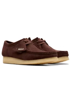 Clarks Wallabee G Dark Brown Suede