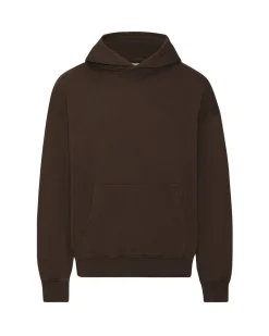 Colorful Standard Organic Oversized Hood Coffee Brown