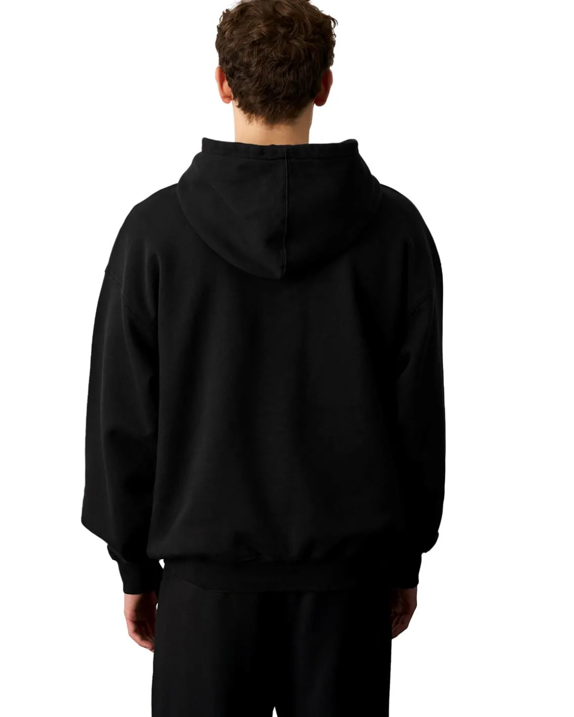 Colorful Standard Organic Oversized Hood Deep Black