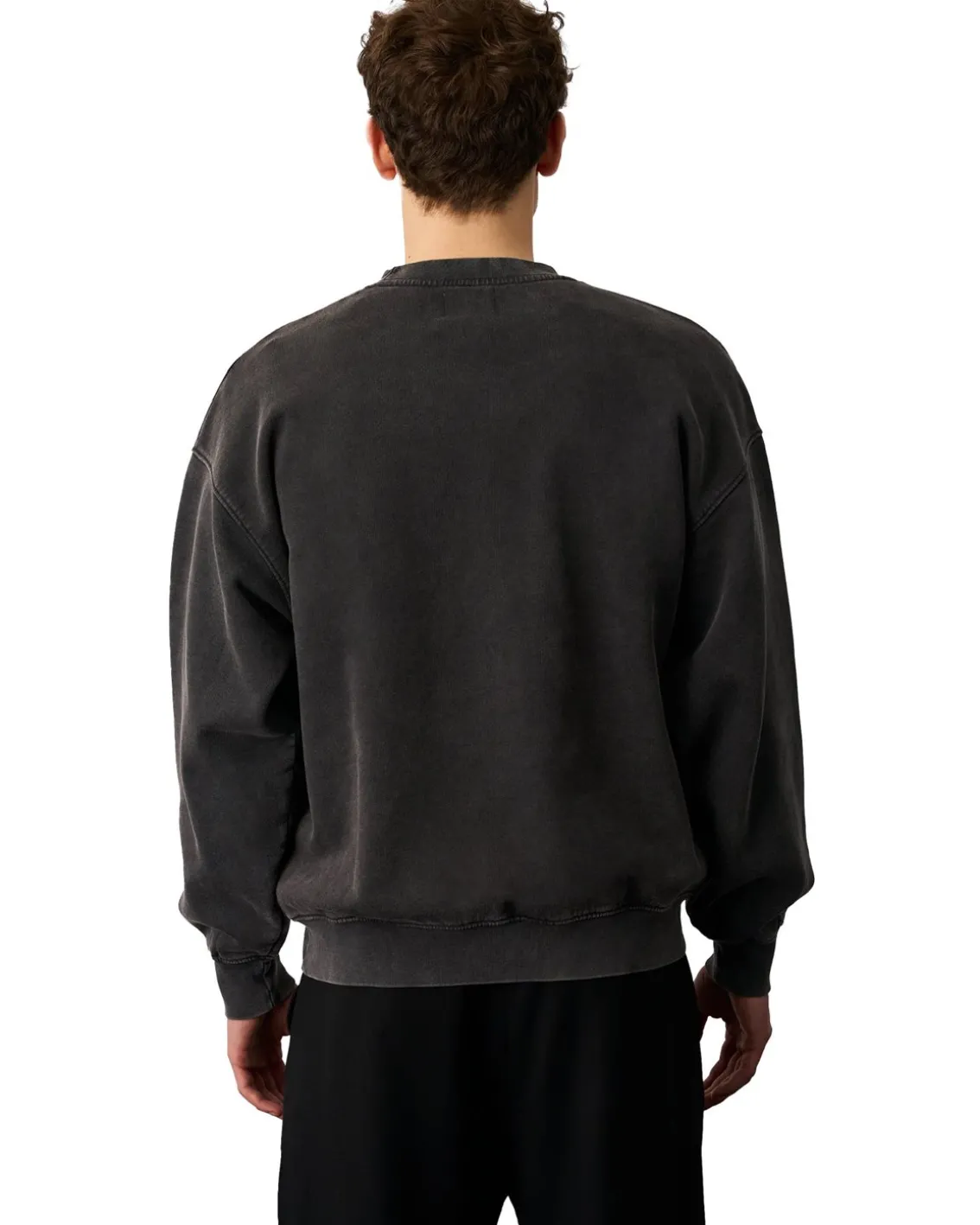 Colorful Standard Organic Oversized Crew Faded Black