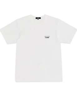 Comme des Garçons Homme Cdg Logo T-Shirt White