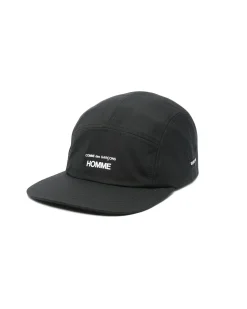 Comme des Garçons Homme Cdg Logo Nylon Cap Black