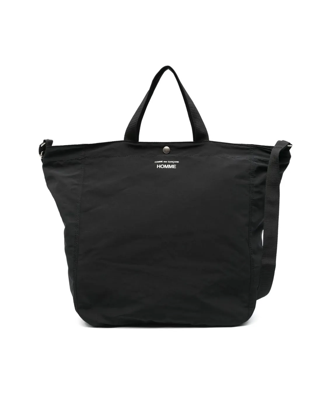 Comme des Garçons Homme CDG Logo Tote Bag Black