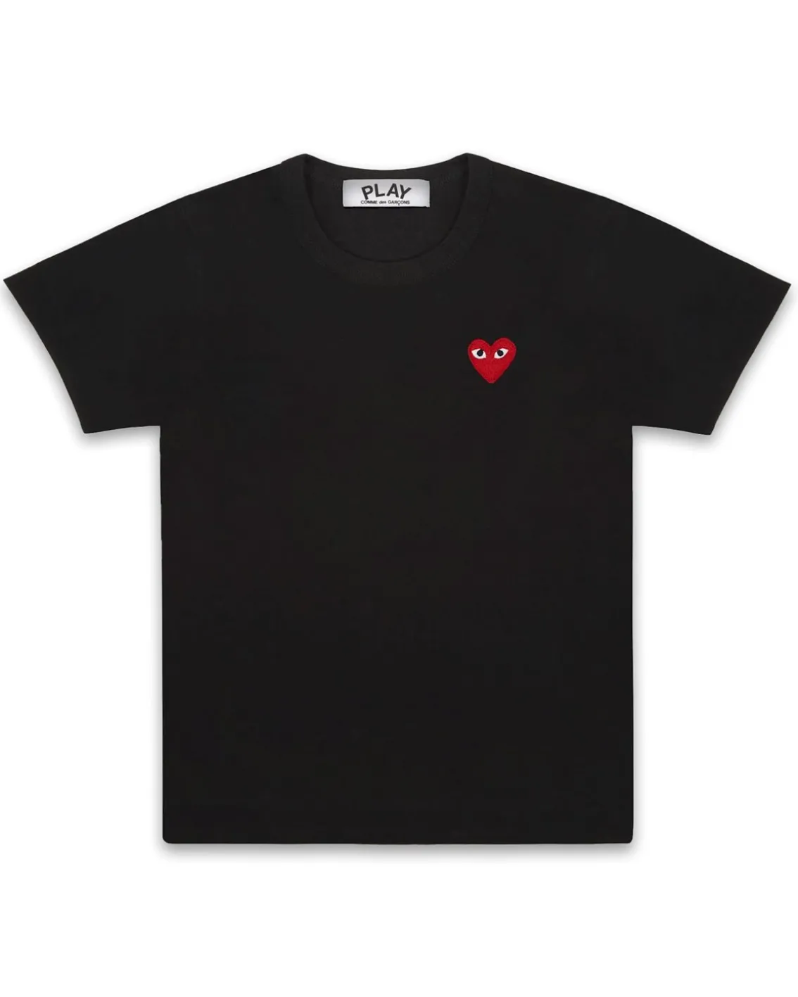 Comme des Garçons Play Red Heart T-Shirt Black